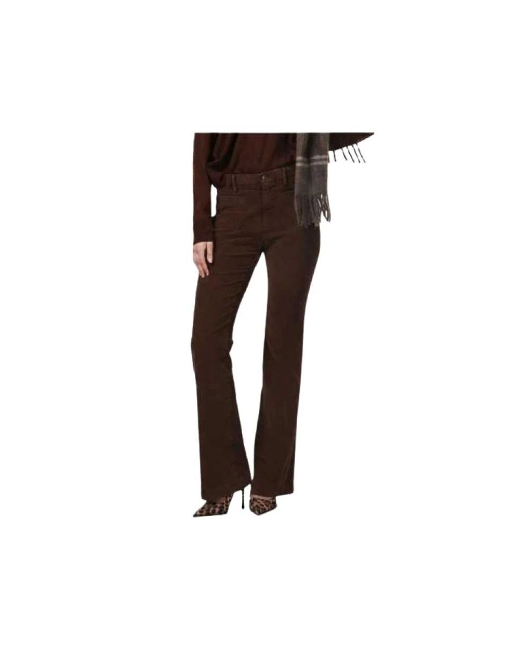 Mason's Brown Wide Trousers