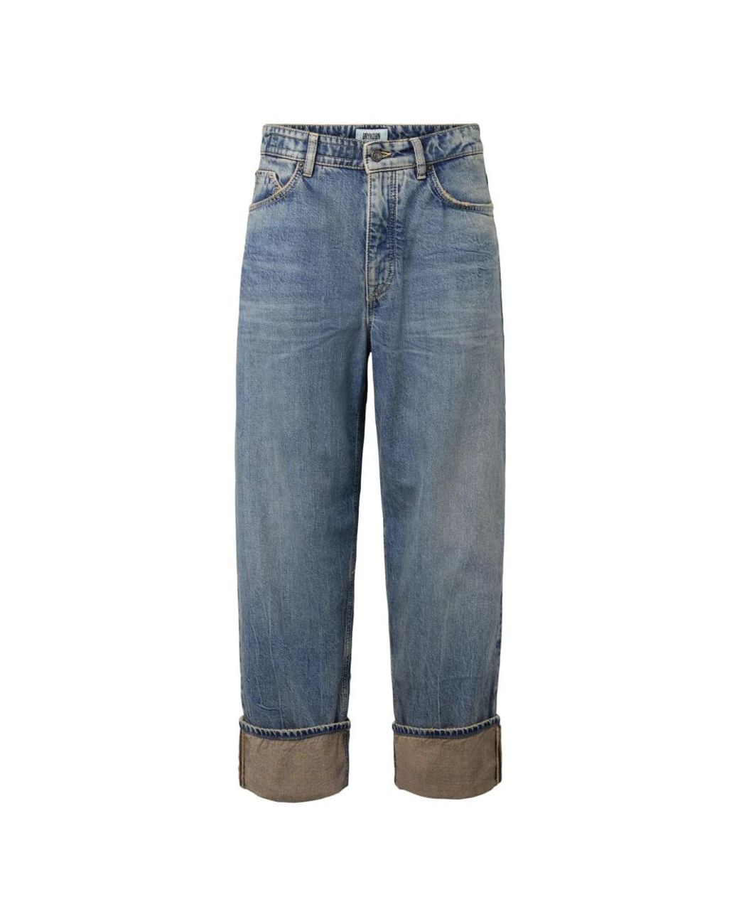 Drykorn Blue Loose Fit Jeans for men