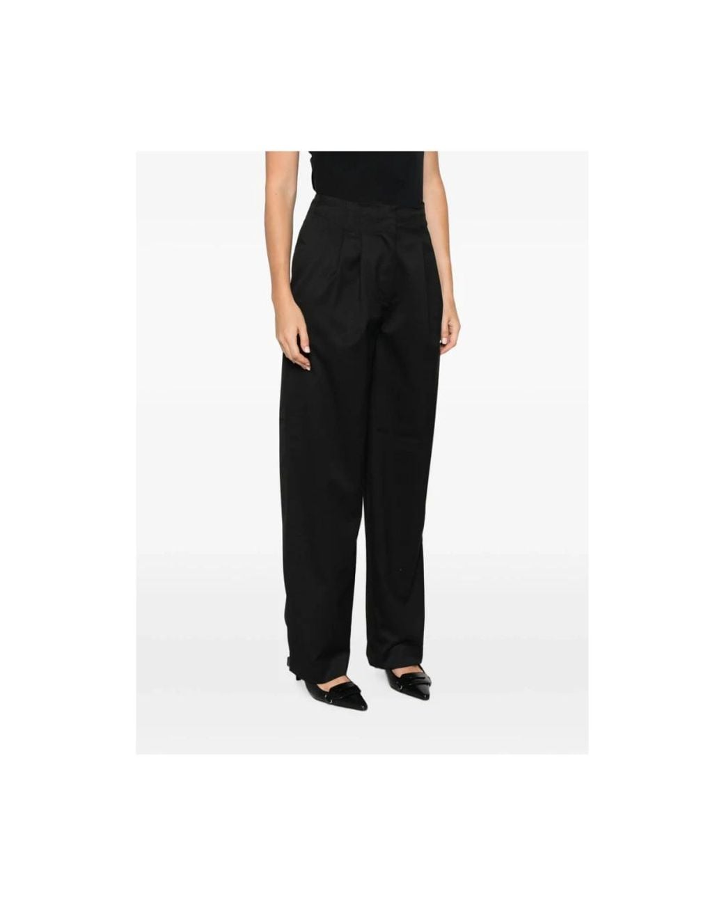 Sessun Black Wide Trousers