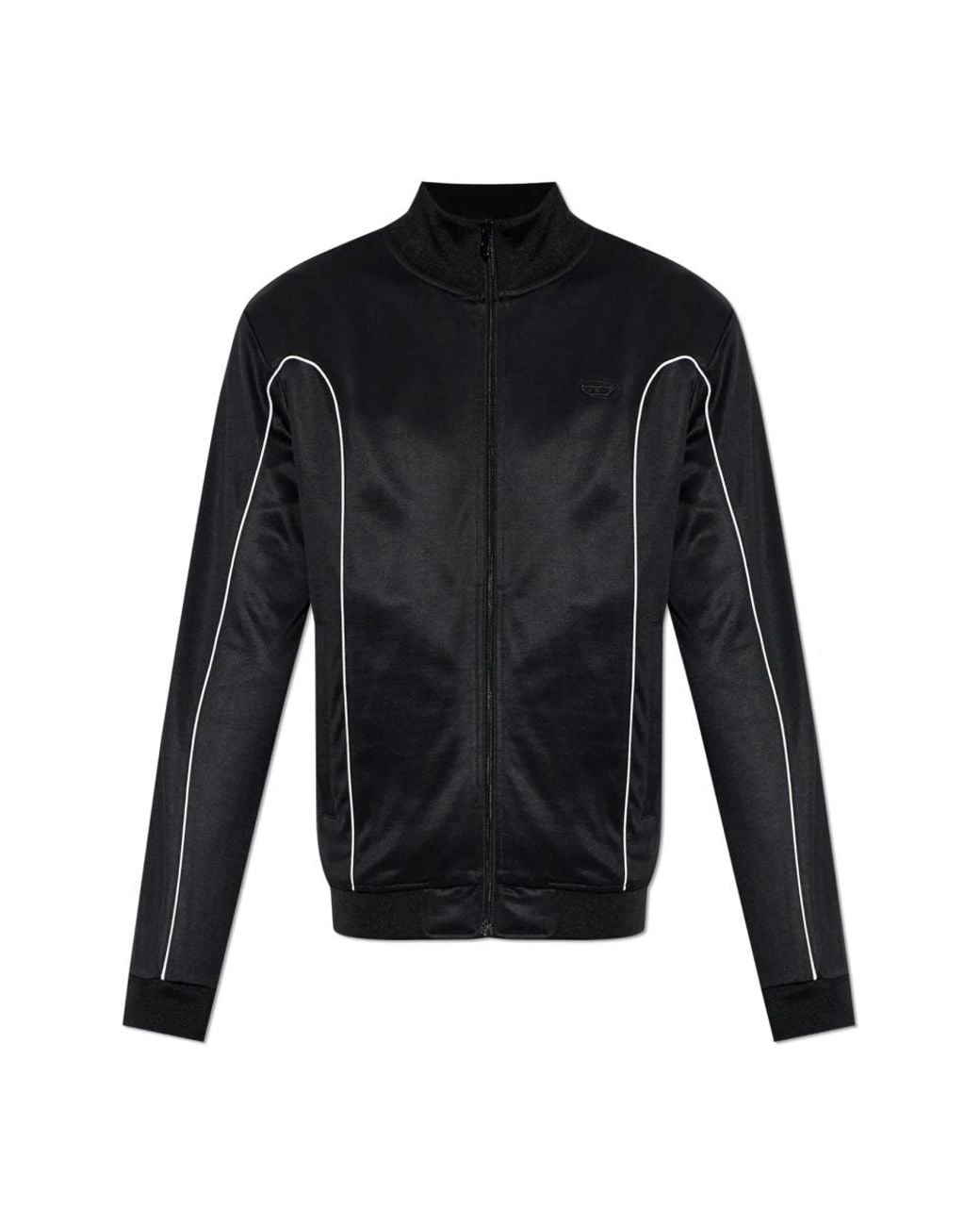 DIESEL Black Zip-Throughs for men