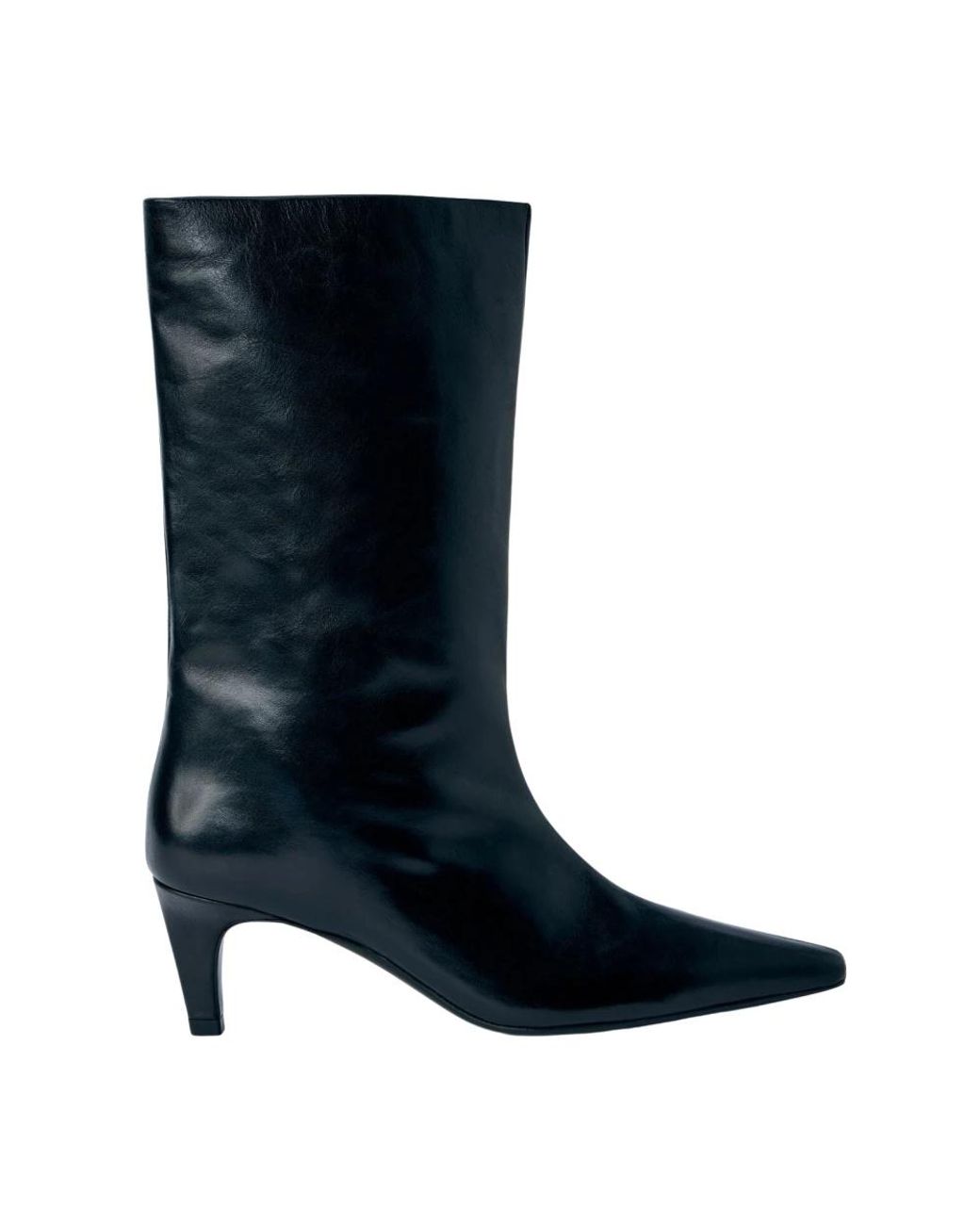 Jude Blue Heeled Boots
