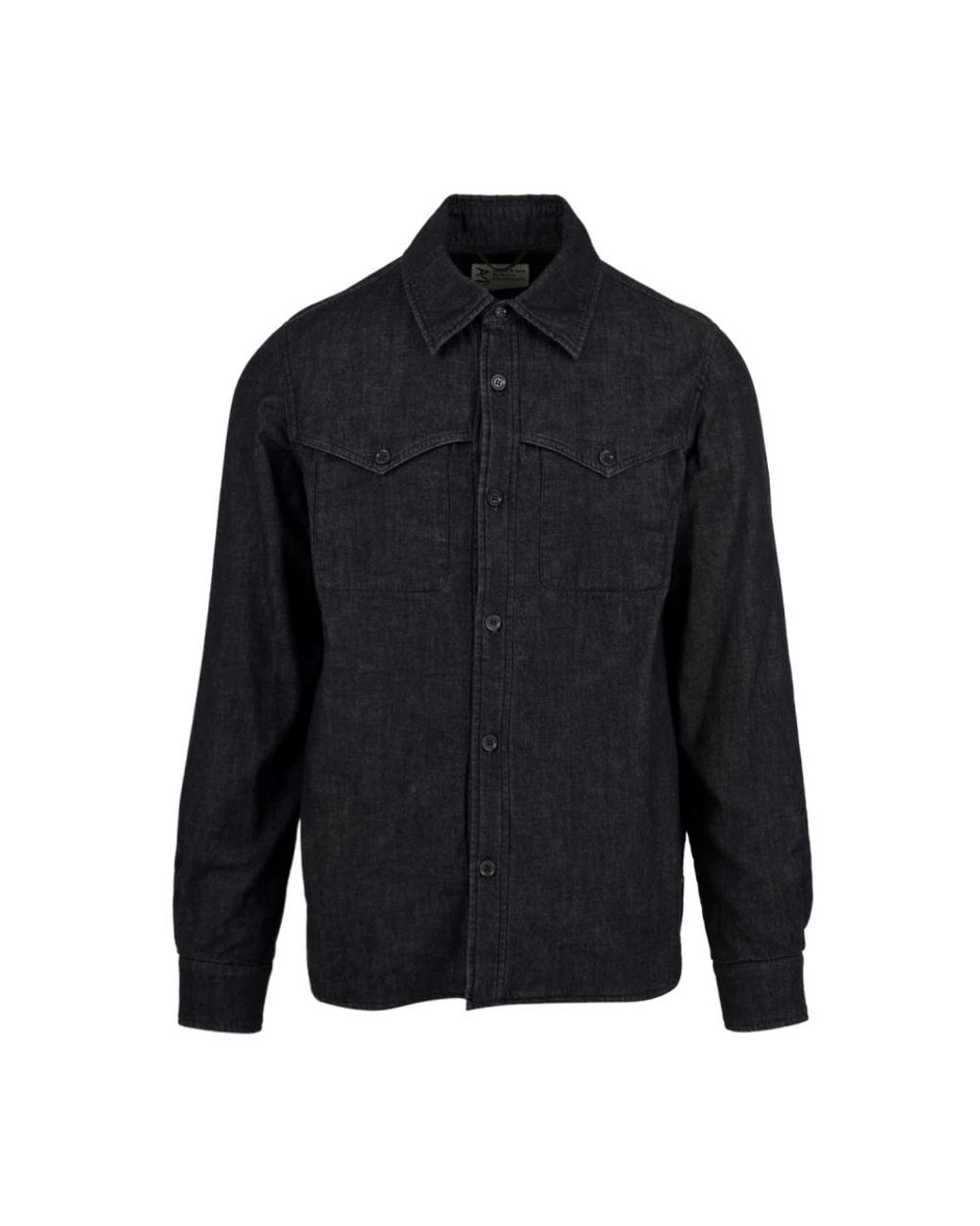 Aspesi Blue Denim Jackets for men