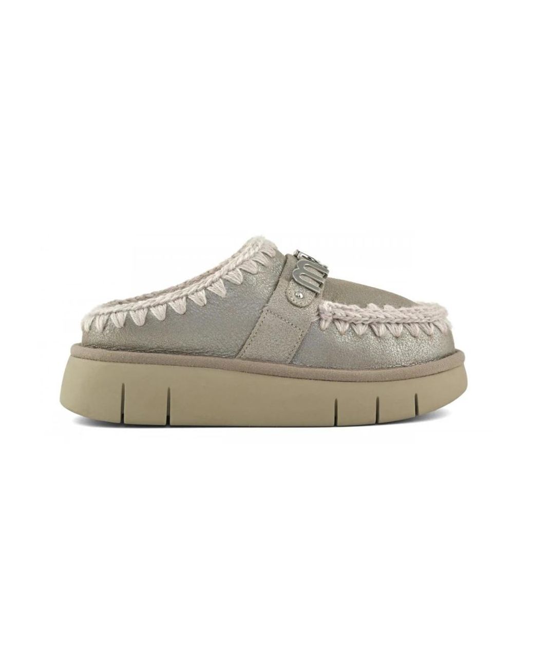 Mou Gray Slippers