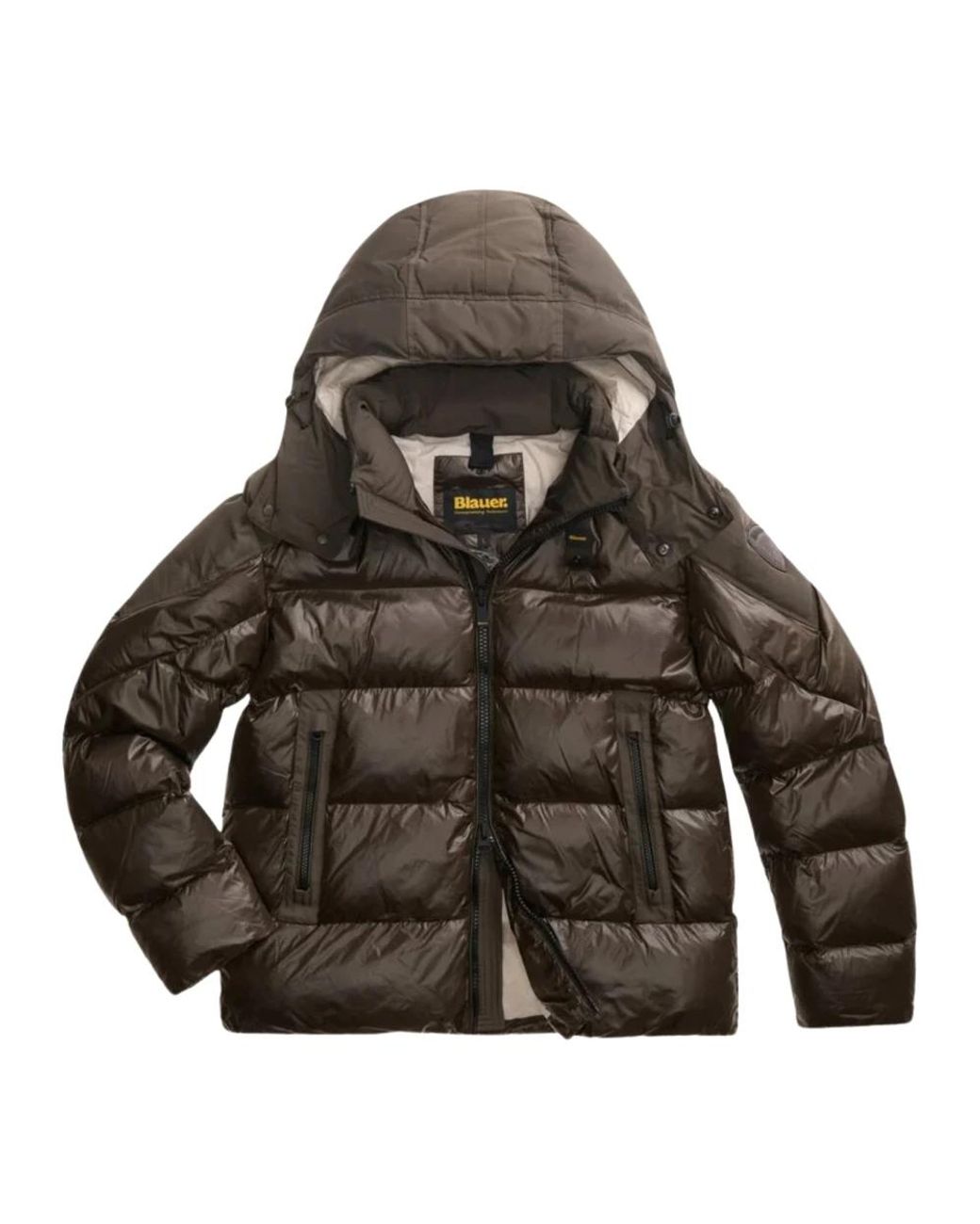 Winter Jackets Blauer pour homme en coloris Brown