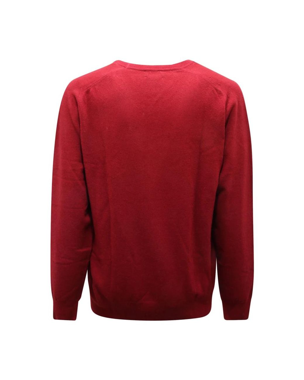 Brooksfield Wollpullover Made in Red für Herren