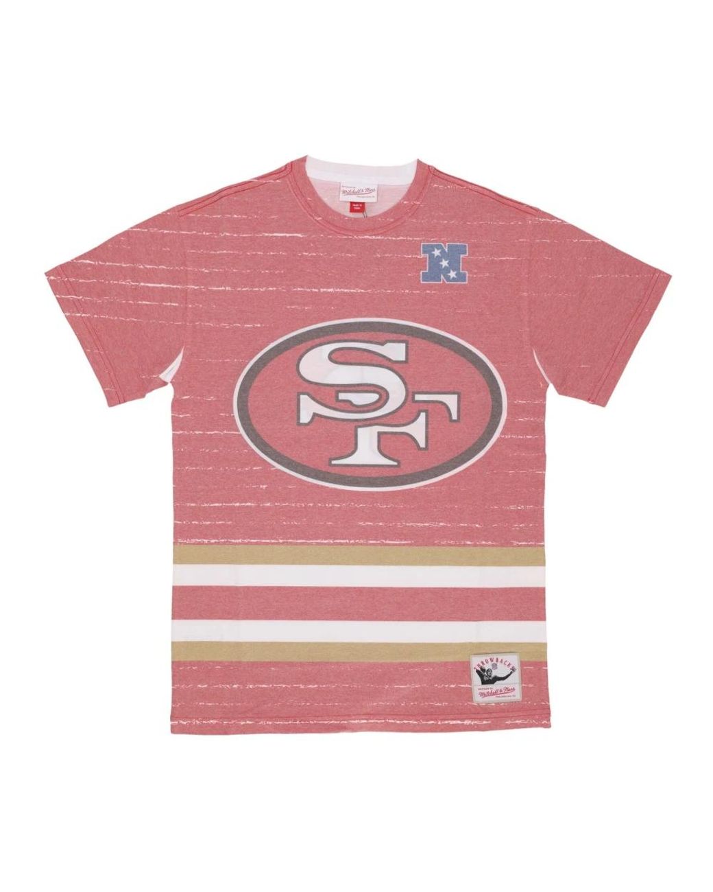 T-Shirts Mitchell & Ness pour homme en coloris Pink