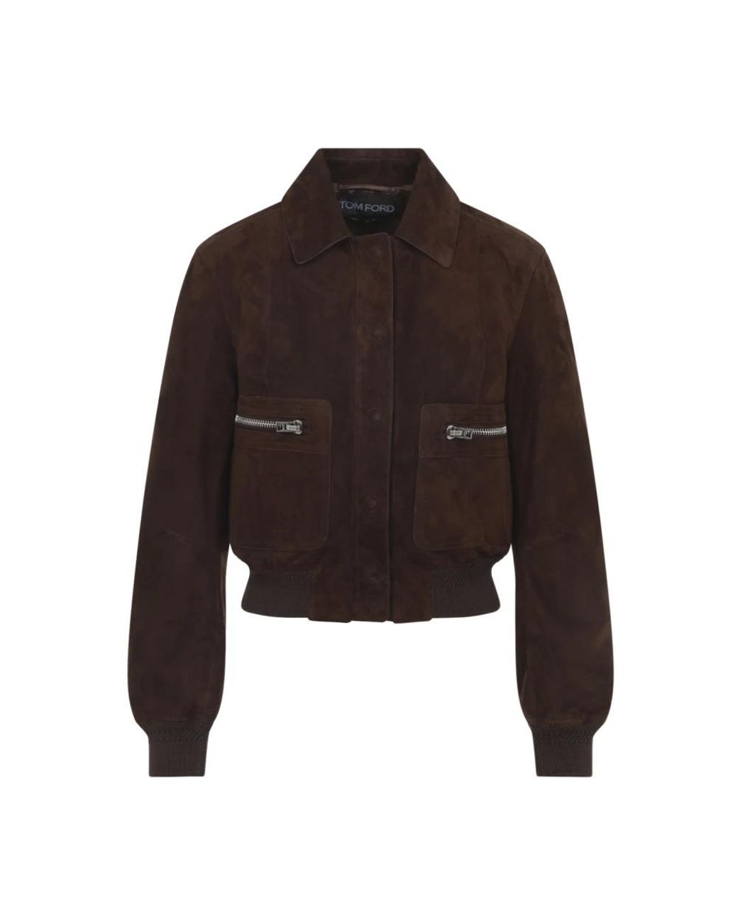 Tom Ford Brown Bomber Jackets
