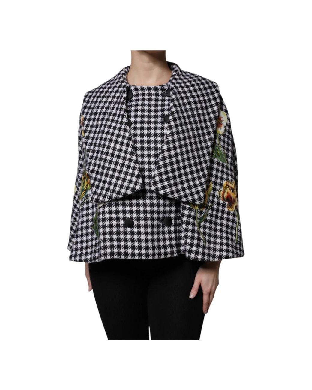 Dolce & Gabbana Black Ponchos