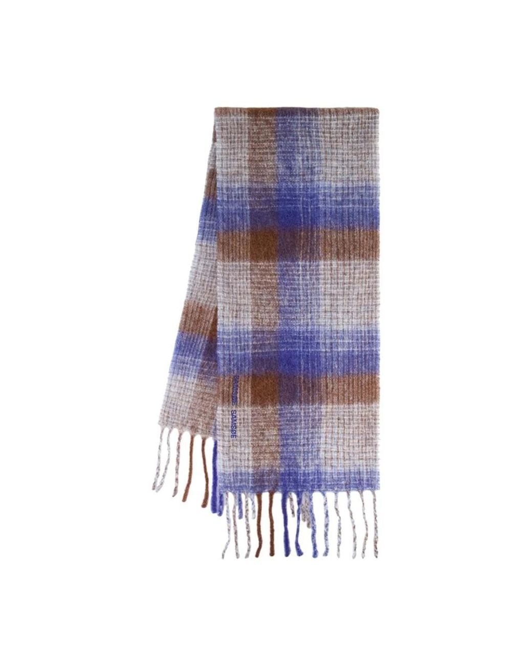 Winter Scarves Samsøe & Samsøe de color Purple