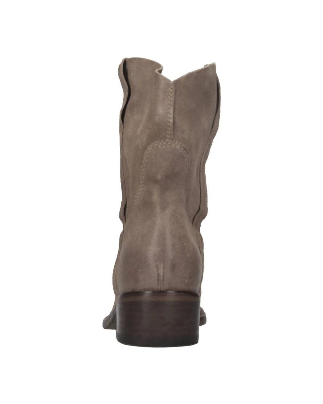 Moma Brown Cowboy & Biker Boots