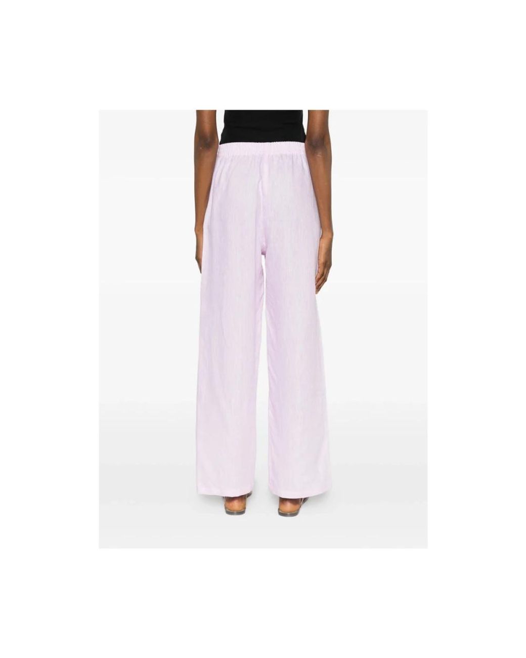 Riviera Pink Wide Trousers