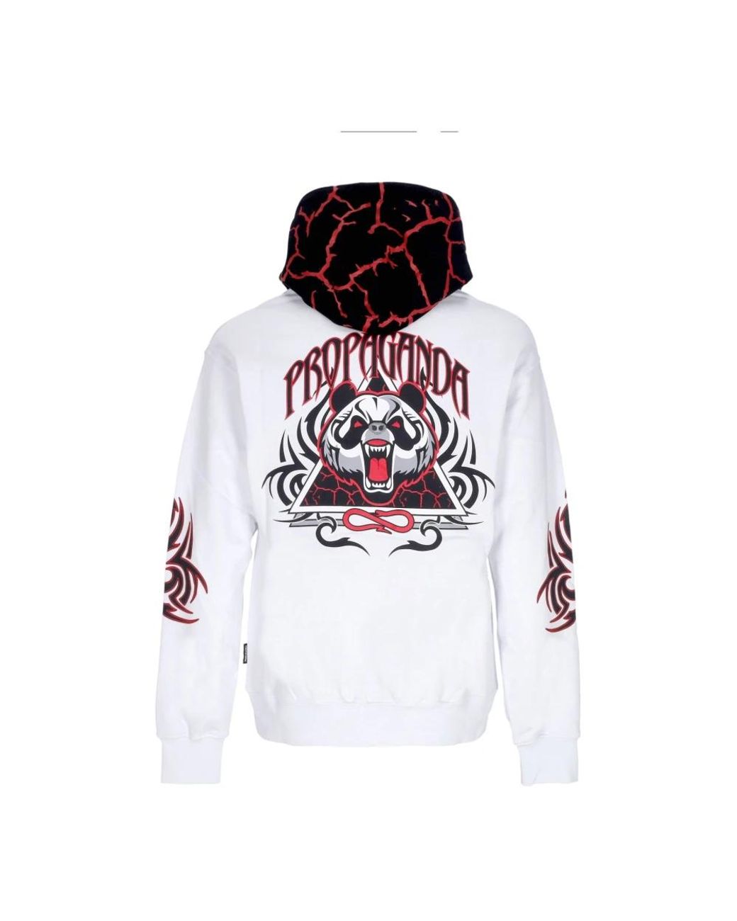 Propaganda White Hoodies for men