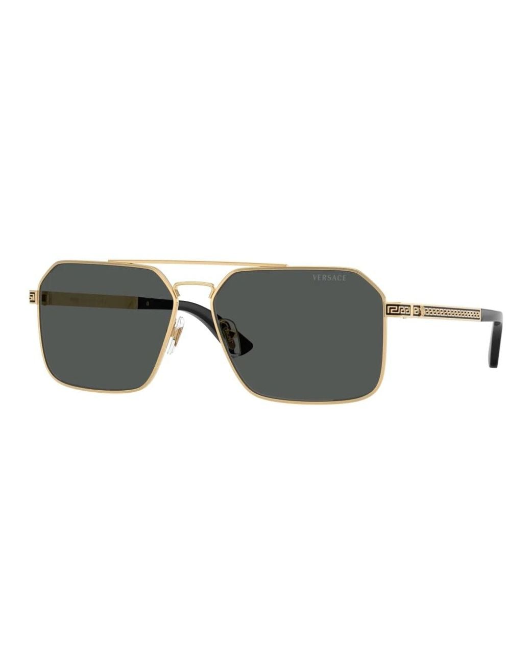 Versace Gray Sunglasses for men
