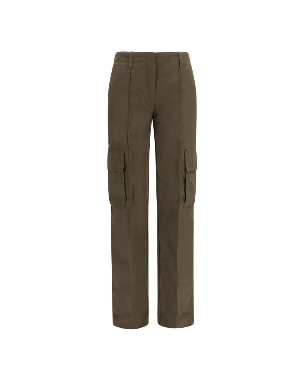 Burberry Gabardine Cargobroek in het Green voor heren