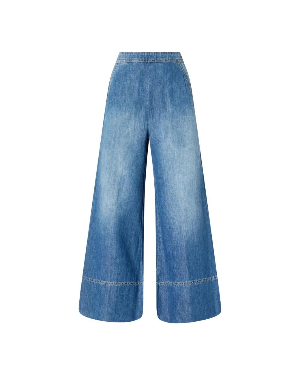 Pinko Blue Wide Jeans