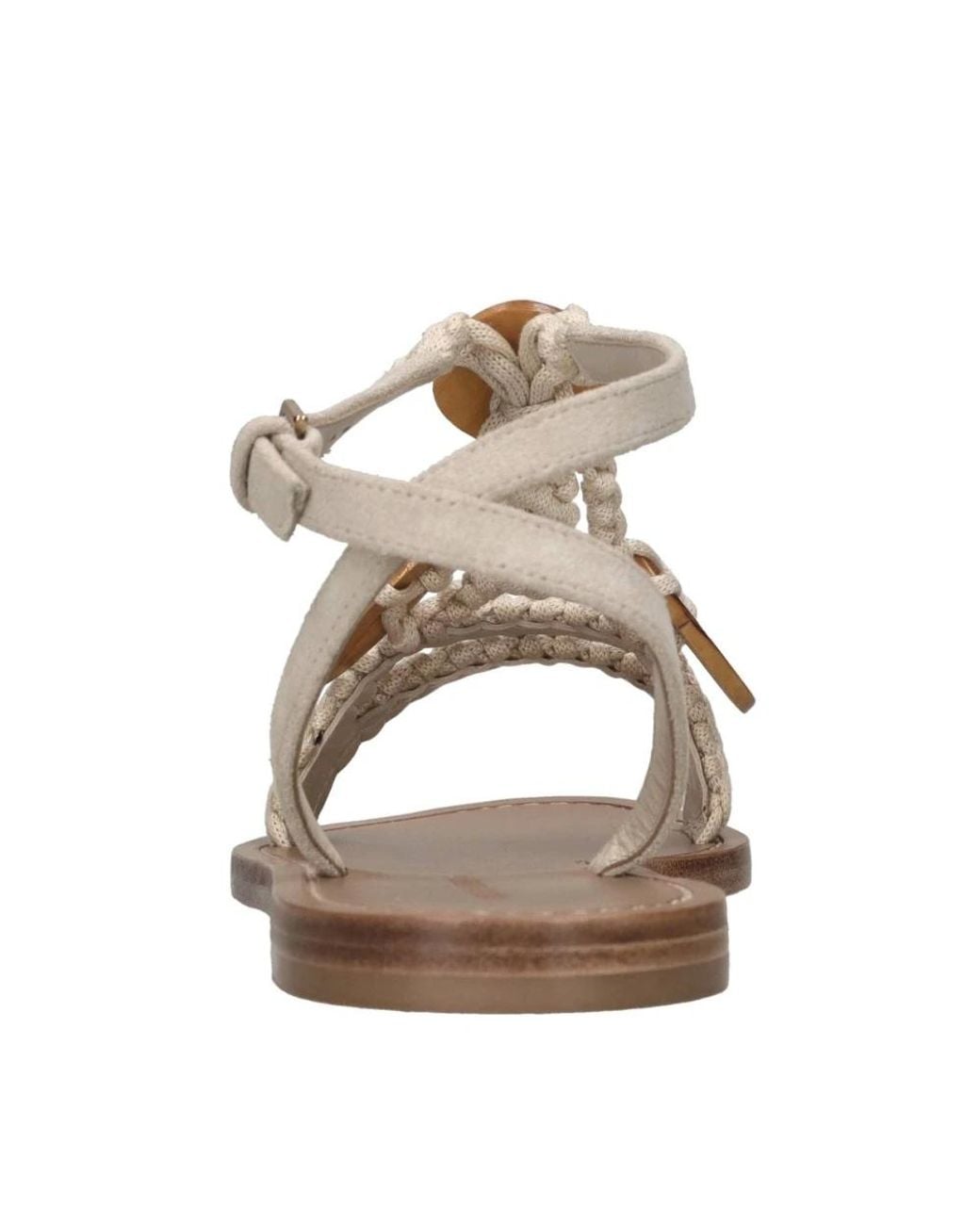 Alberta Ferretti Metallic Flat Shoes