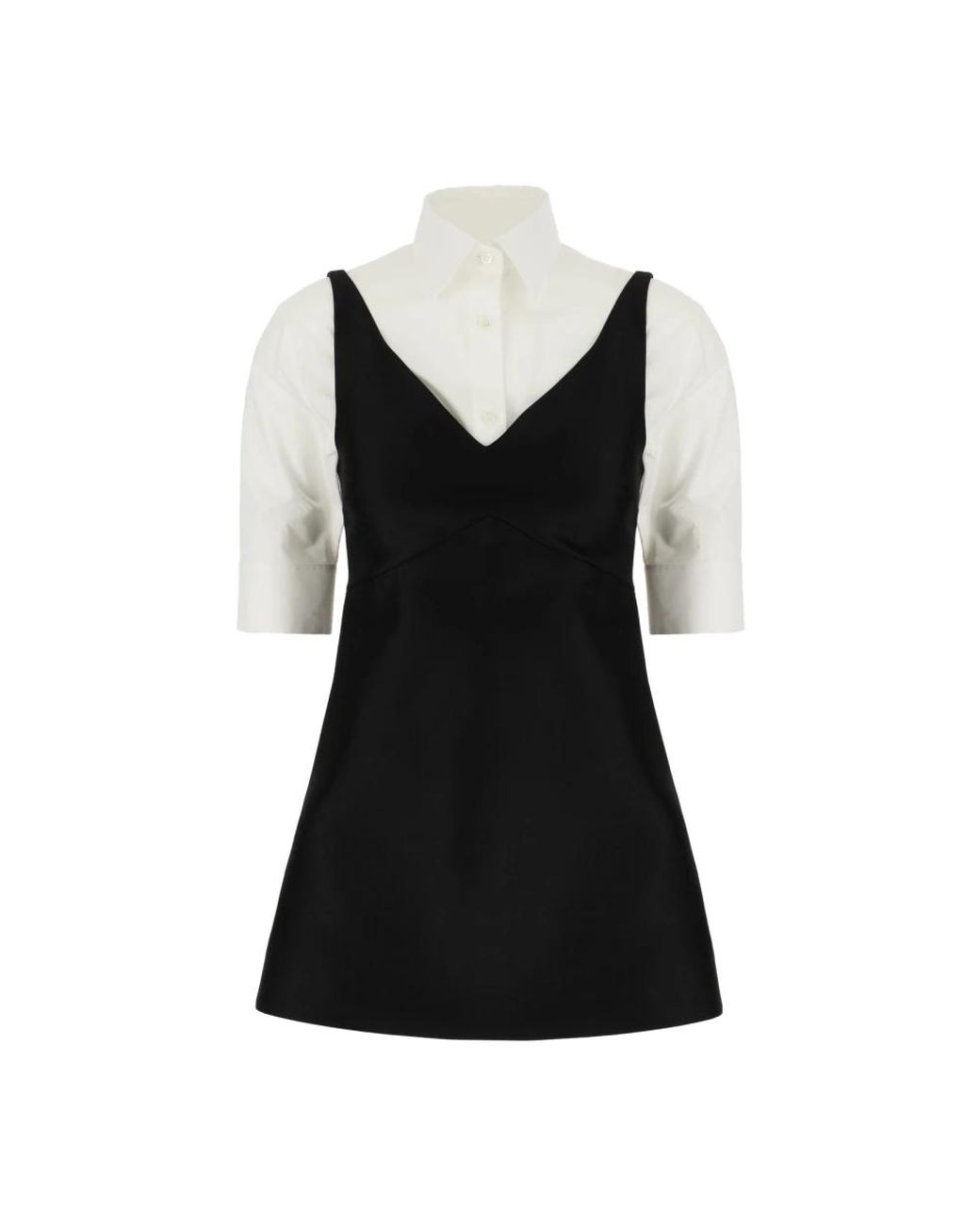 Balenciaga Black Short Dresses