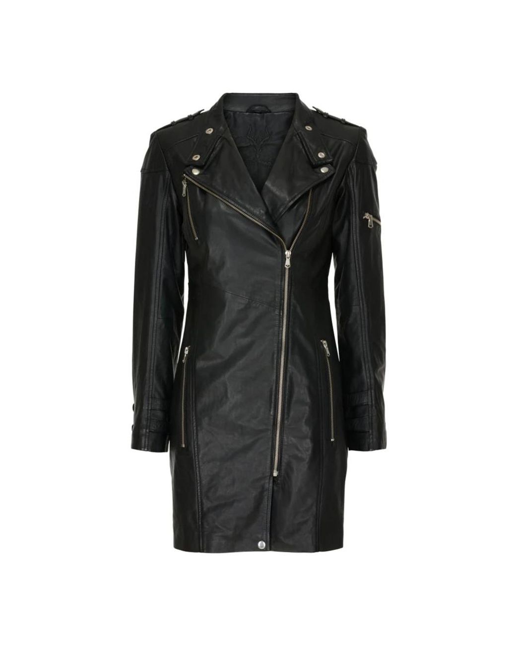 Notyz Black Leather Jackets