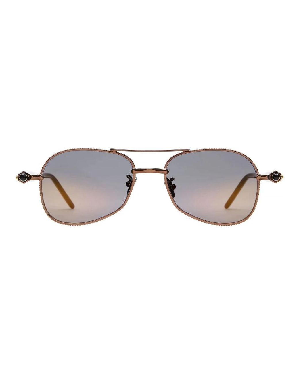 Kuboraum Accessoires ,Bruin ,Mask P75 Zonnebril in het Gray