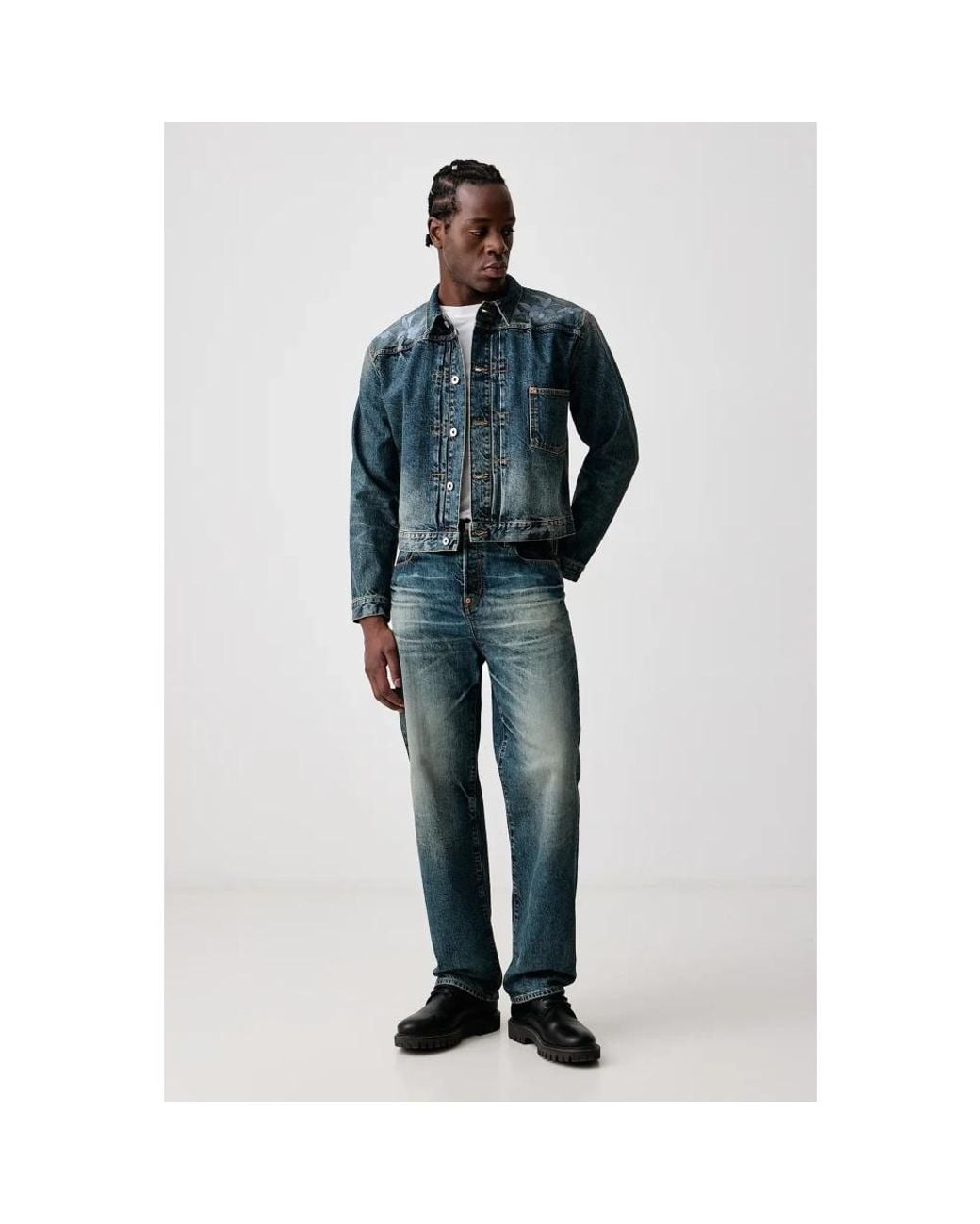 Denim Jackets KENZO de hombre de color Blue