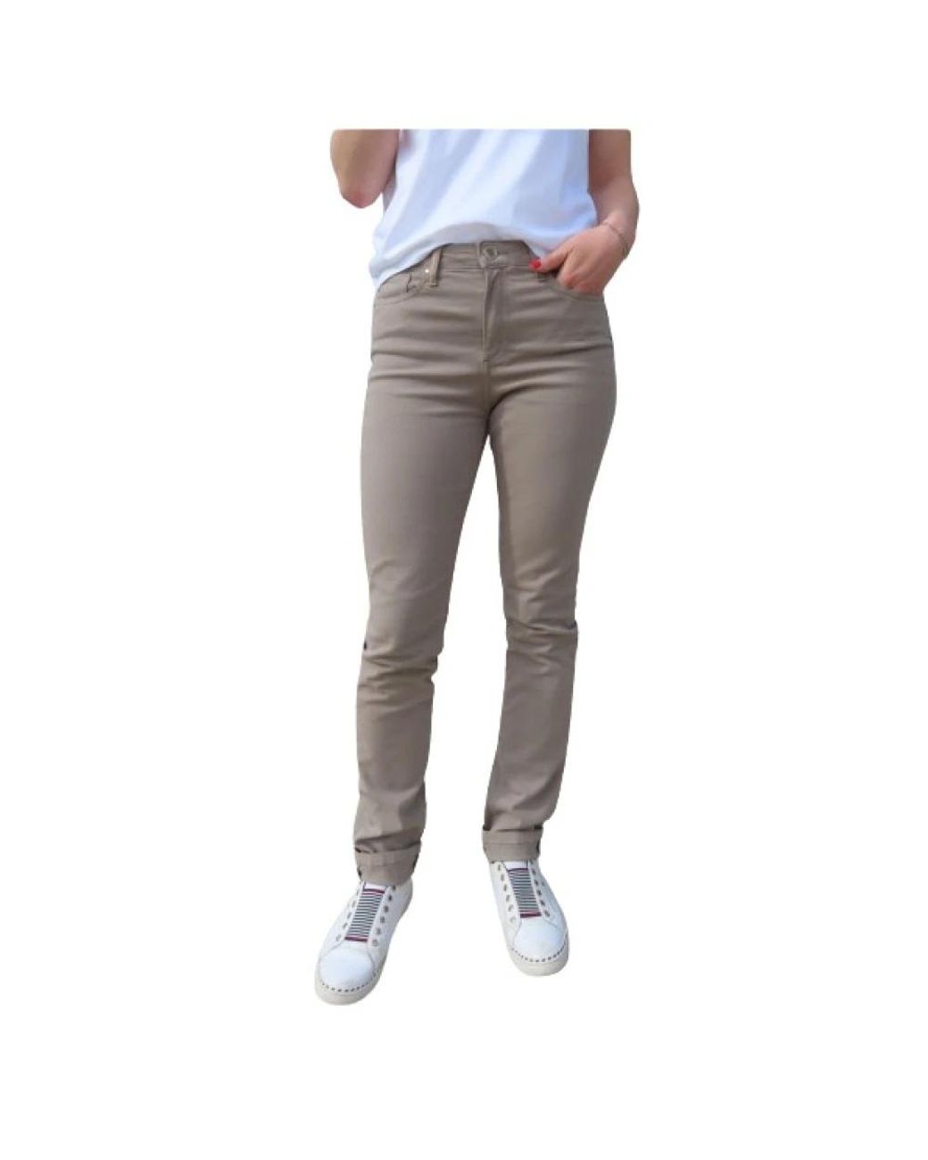Islow Gray Slim-Fit Trousers