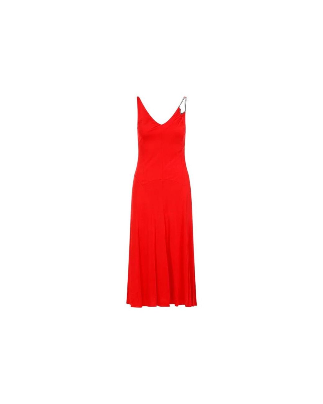 Midi Dresses Lanvin en coloris Red
