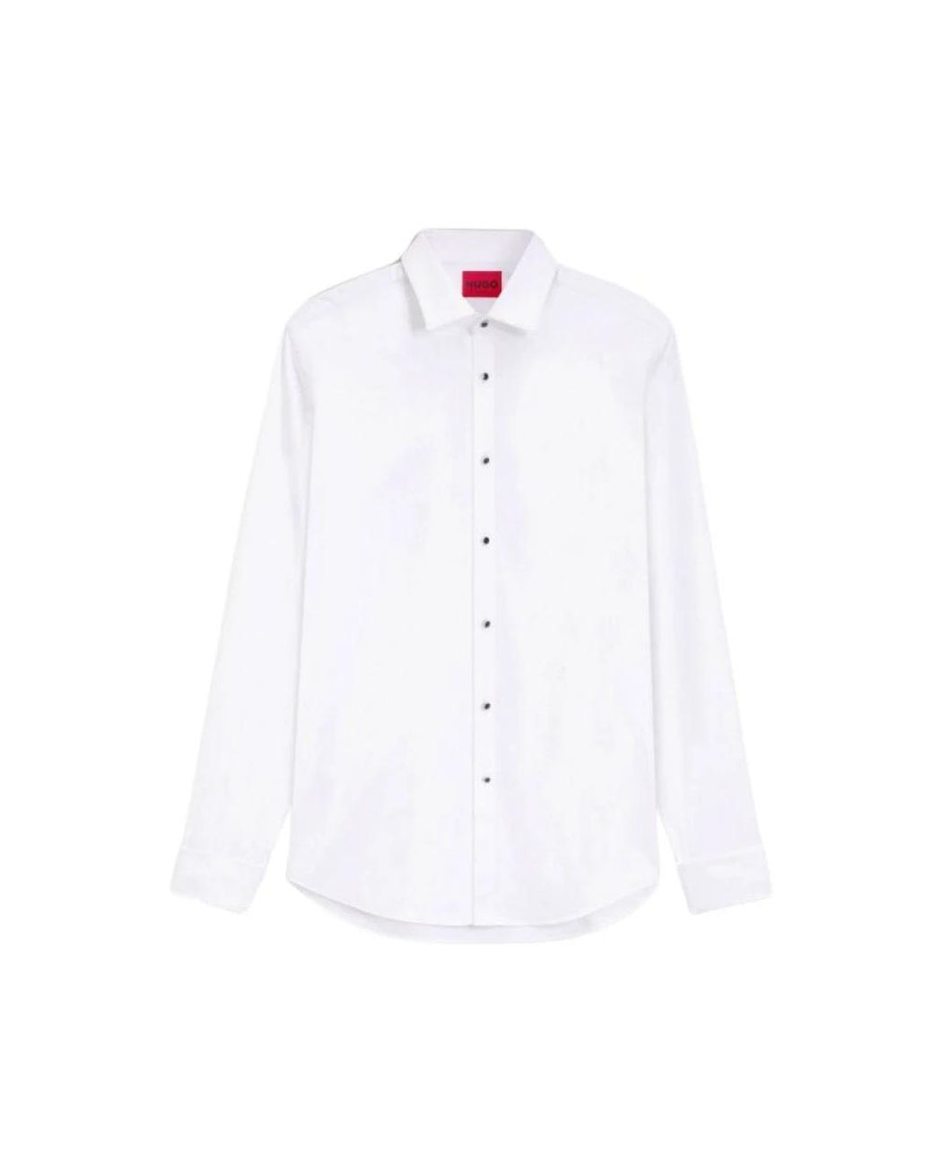HUGO White Formal Shirts for men