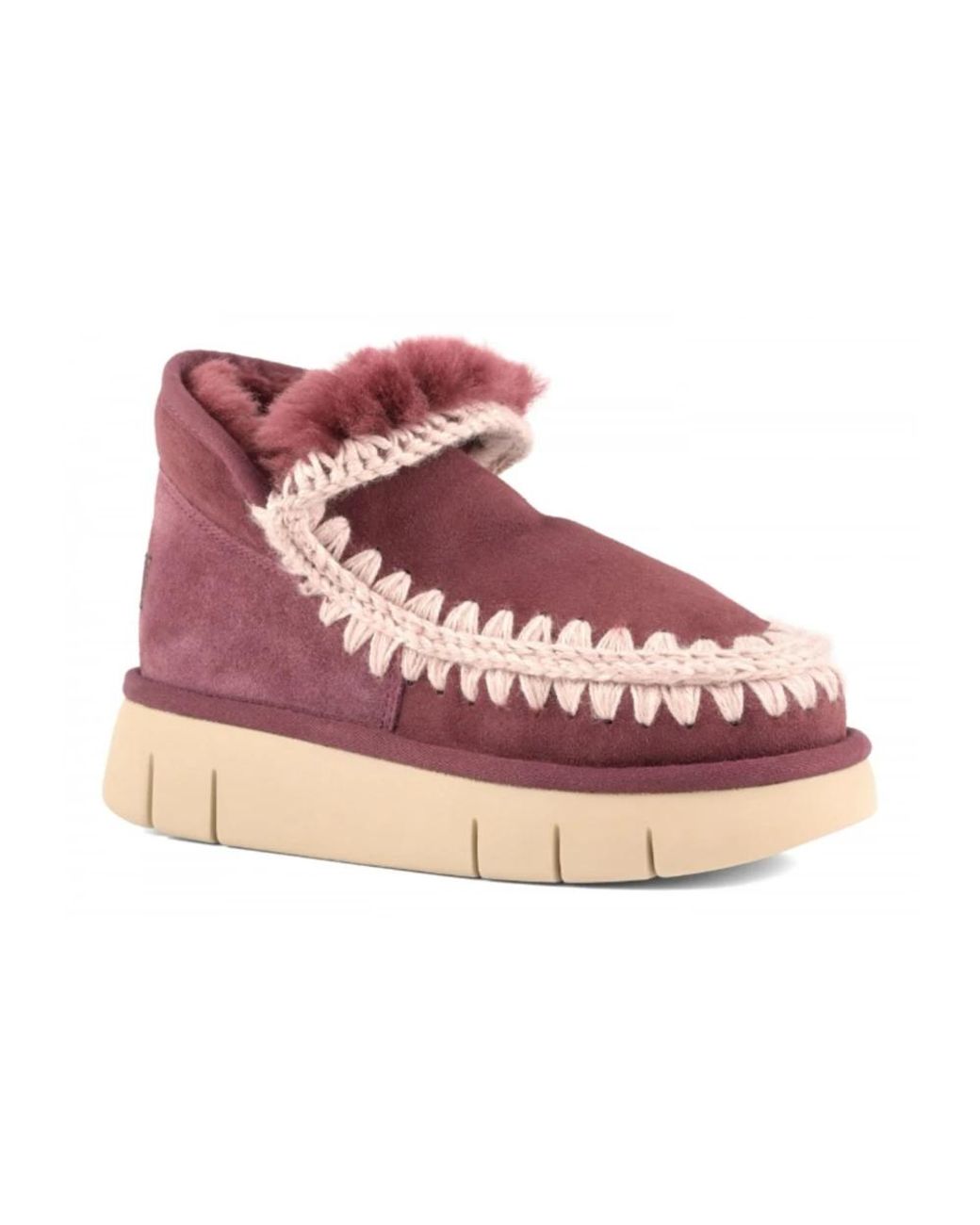 Mou Purple Boots