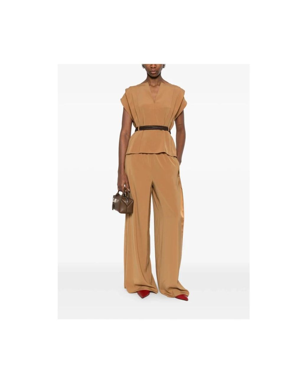 Max Mara Brown Trousers