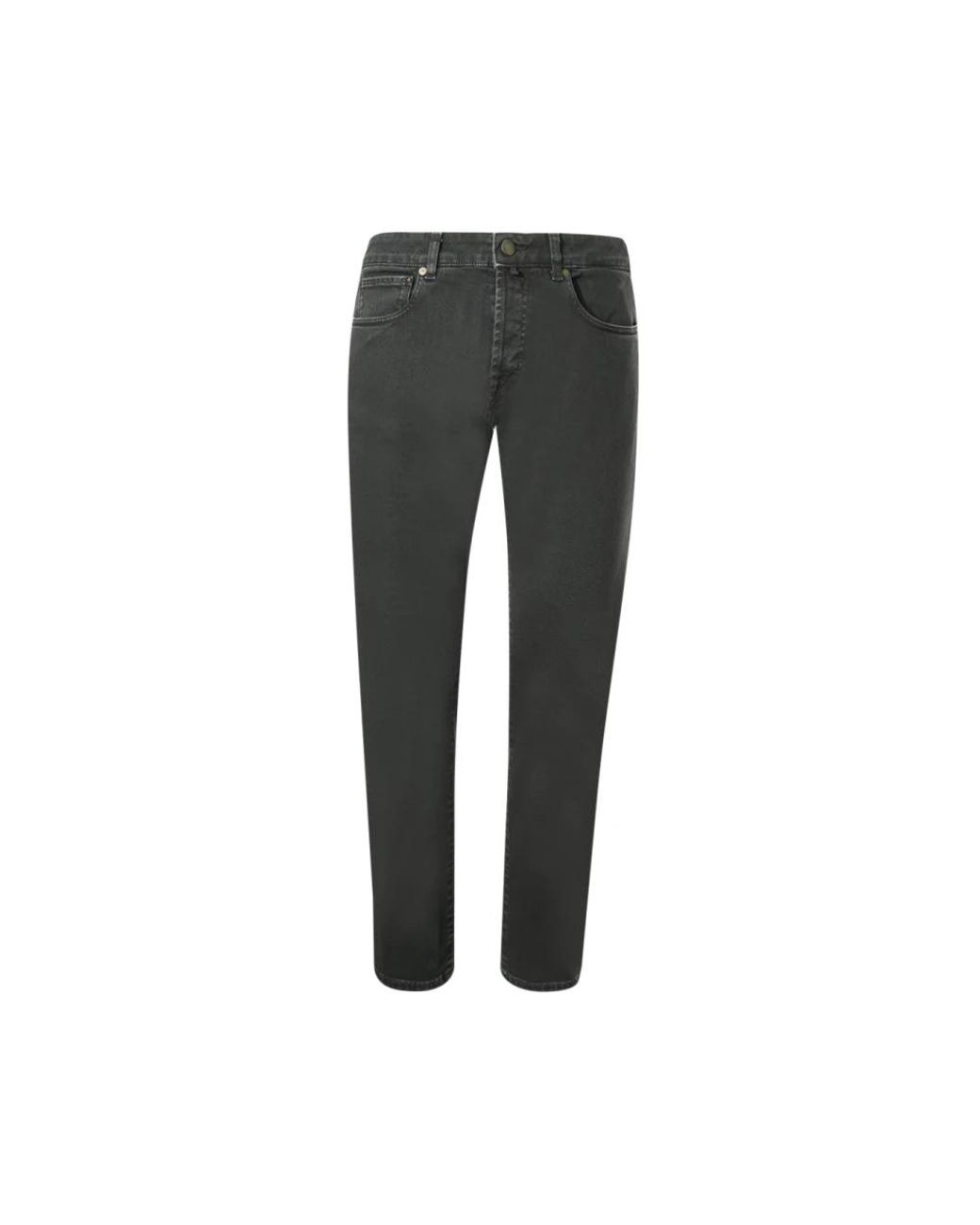 Incotex Black Slim-Fit Jeans for men