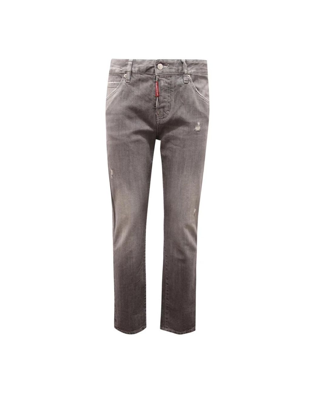 DSquared² Gray Slim Fit Jeans
