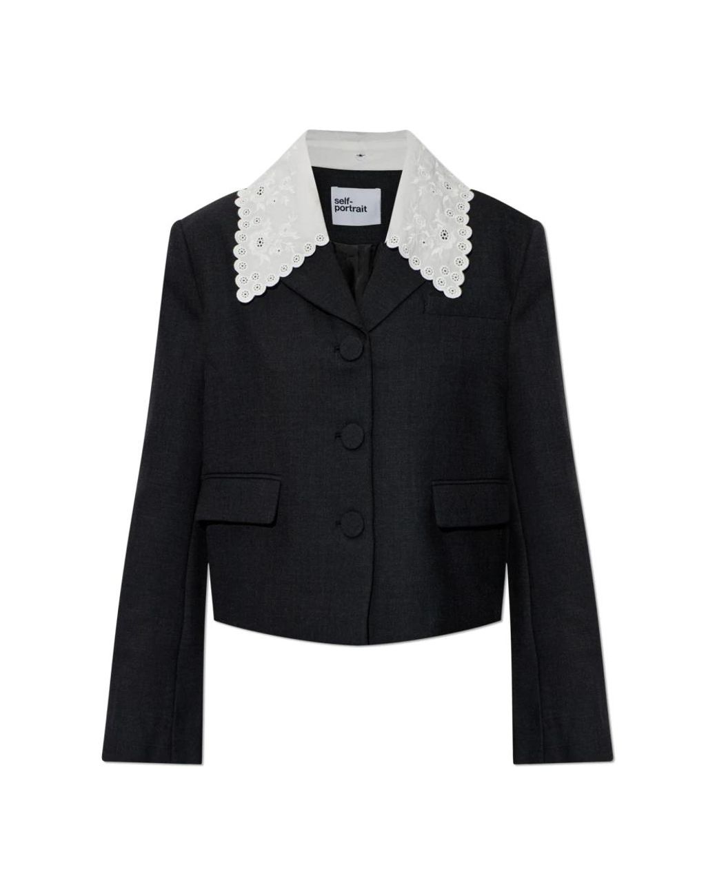 Self-Portrait Black Blazers