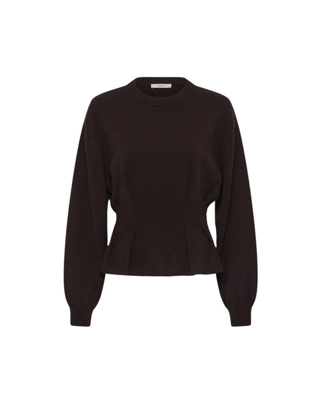 Gestuz Black Round-Neck Knitwear
