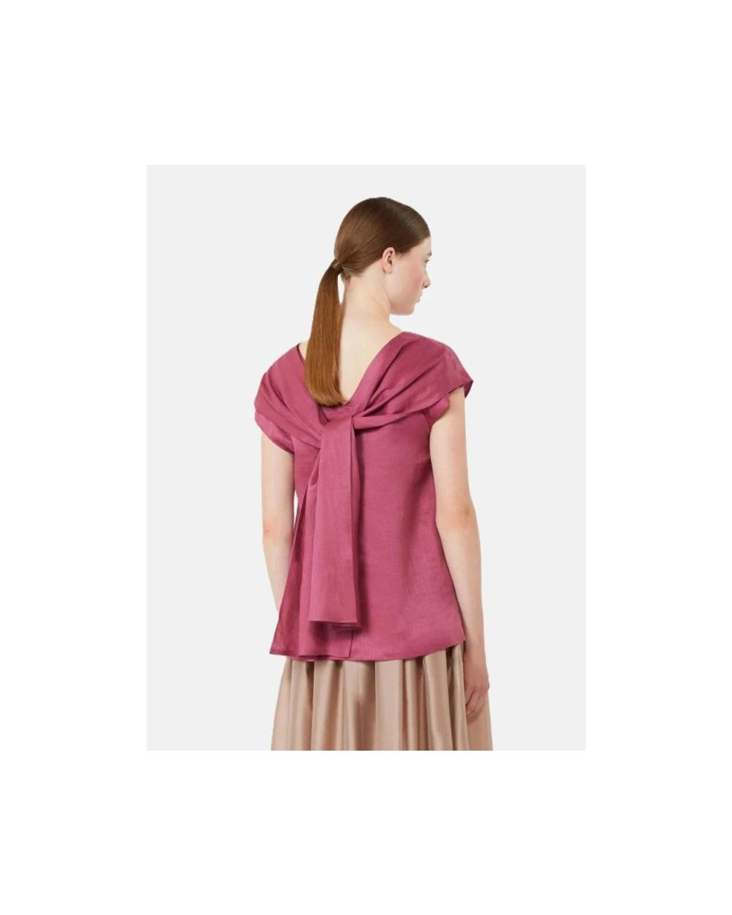 Blouses Max Mara de color Pink