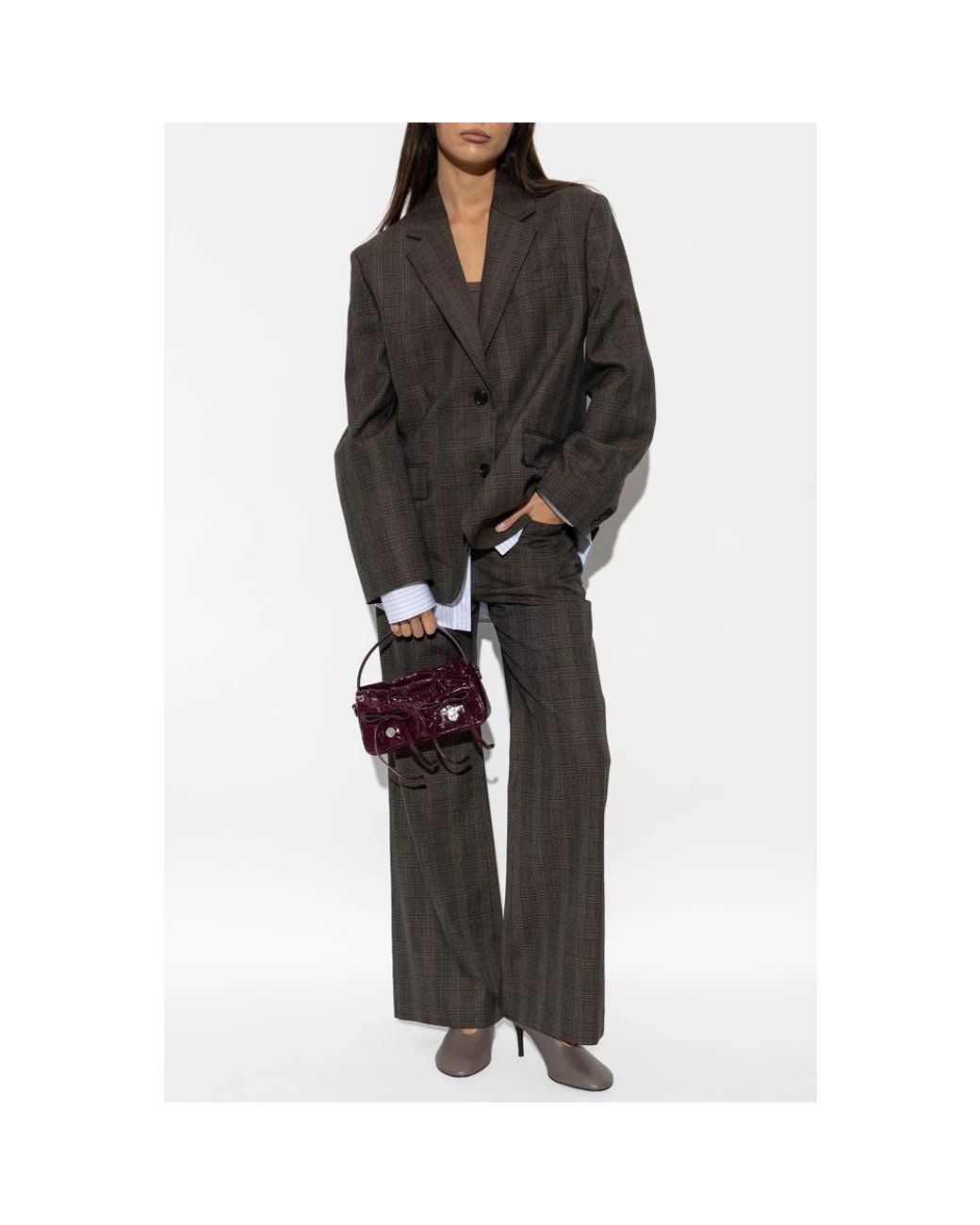 Blazers Acne en coloris Black
