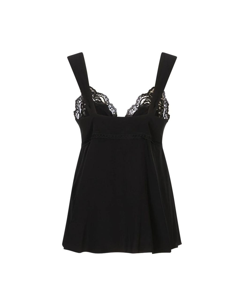 Chloé Black Sleeveless Tops