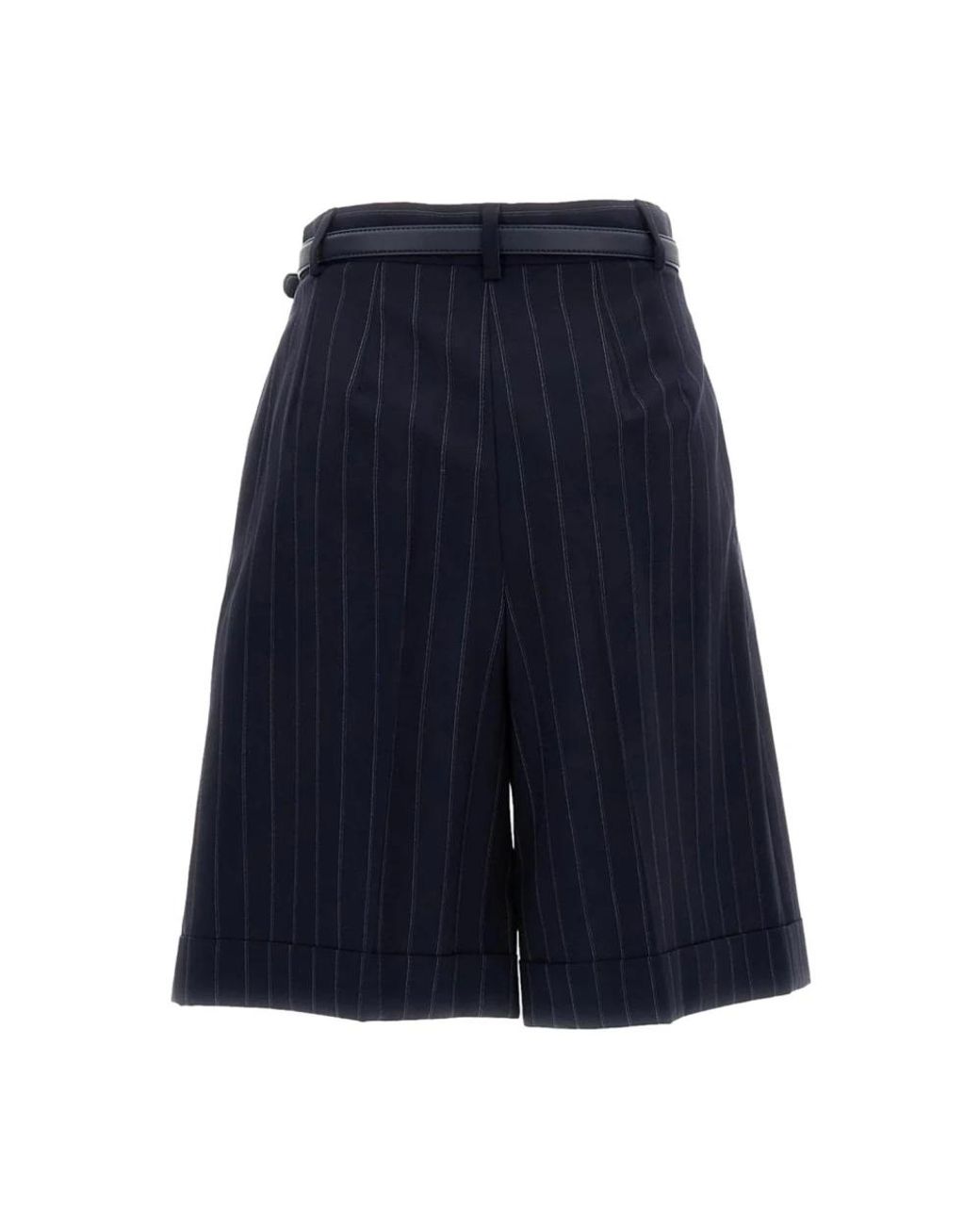 Max Mara Blue Long Shorts