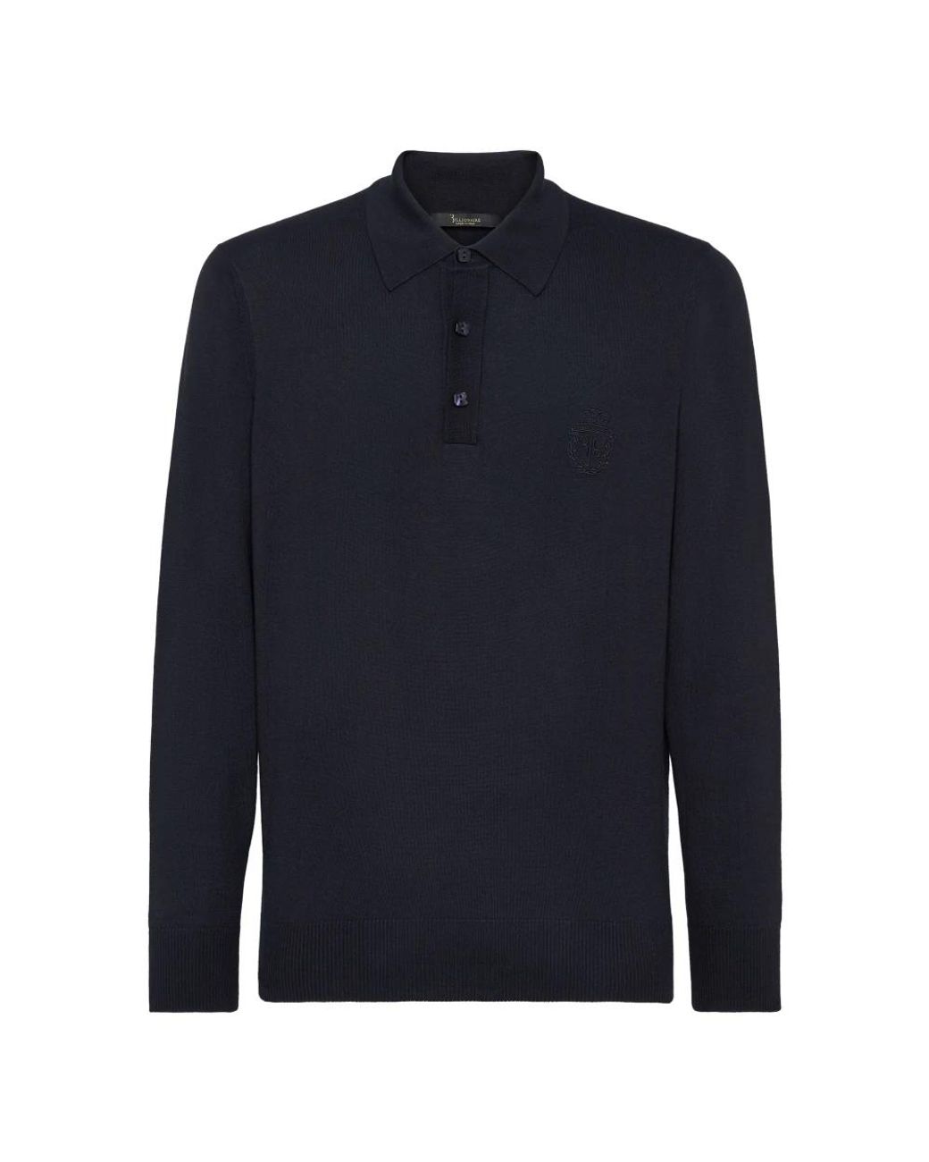 Billionaire Crest Pullover in Blue für Herren