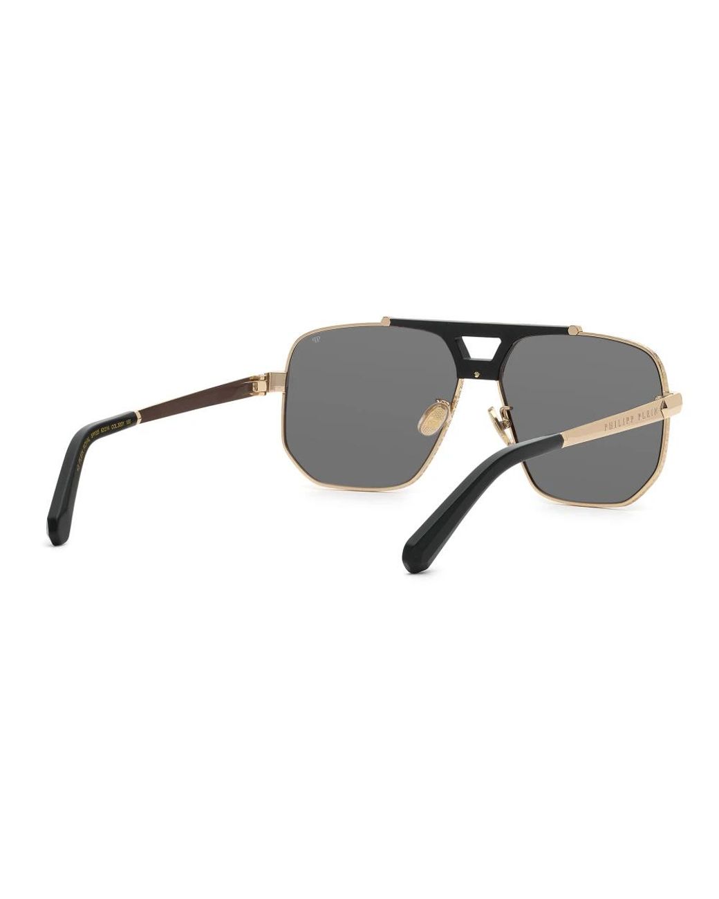 Philipp Plein Gray Sunglasses for men