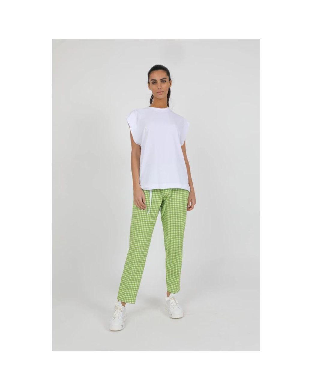 White Sand Green Chinos