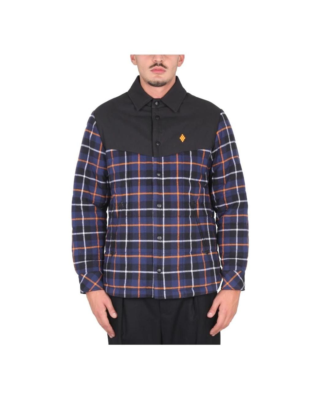 Marcelo Burlon Blue Casual Shirts for men