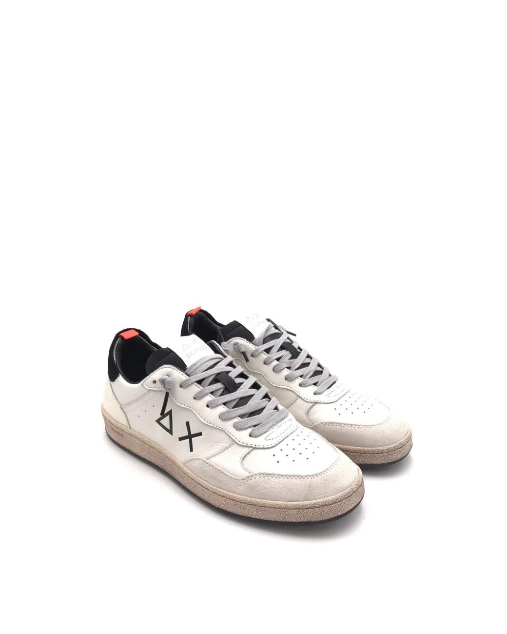 Sun 68 White Sneakers for men