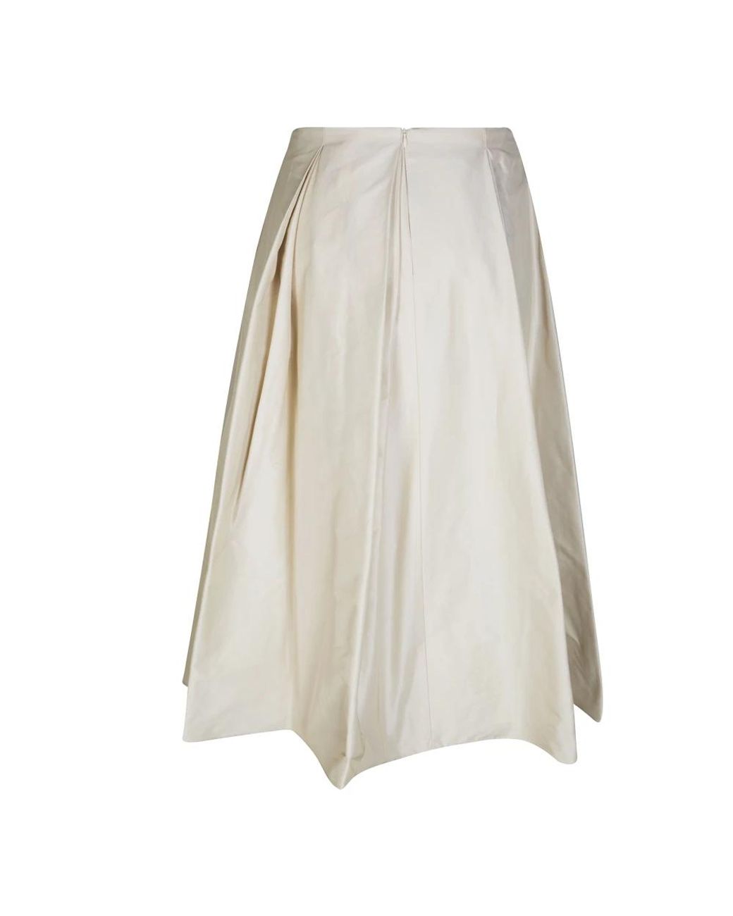 Max Mara White Midi Skirts