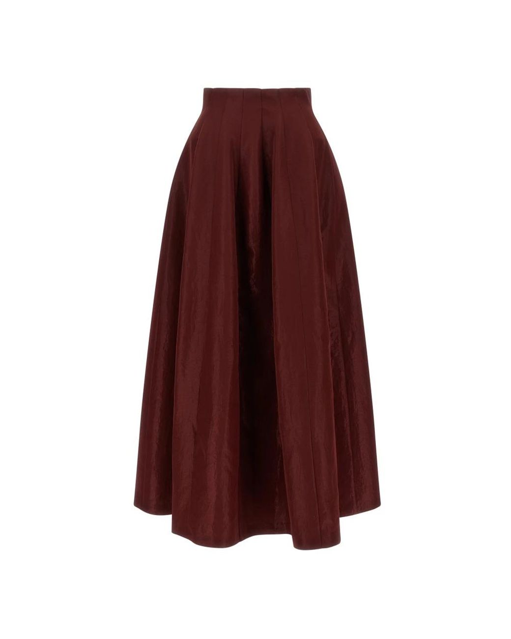 Alberta Ferretti Purple Midi Skirts