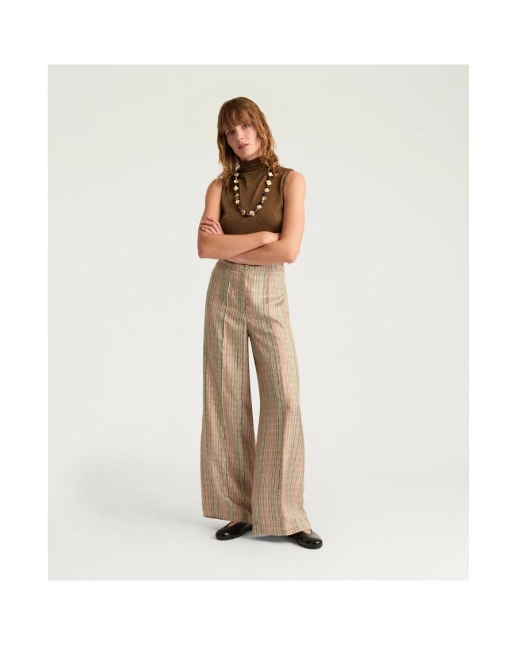 Momoní Natural Wide Trousers
