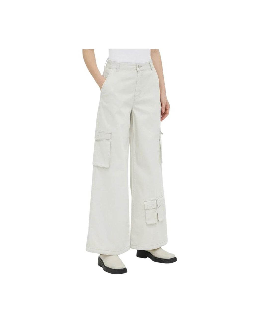 Gestuz Wide Jeans in het Gray