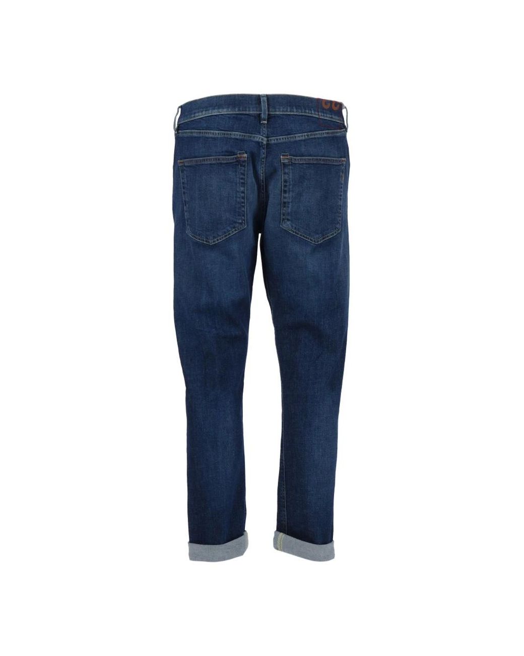 Dondup Blue Loose Fit Jeans for men