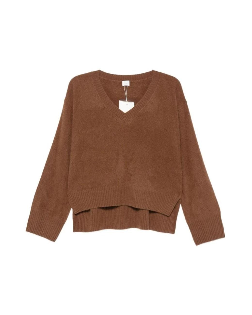 C.T.Plage Brown V-Neck Knitwear