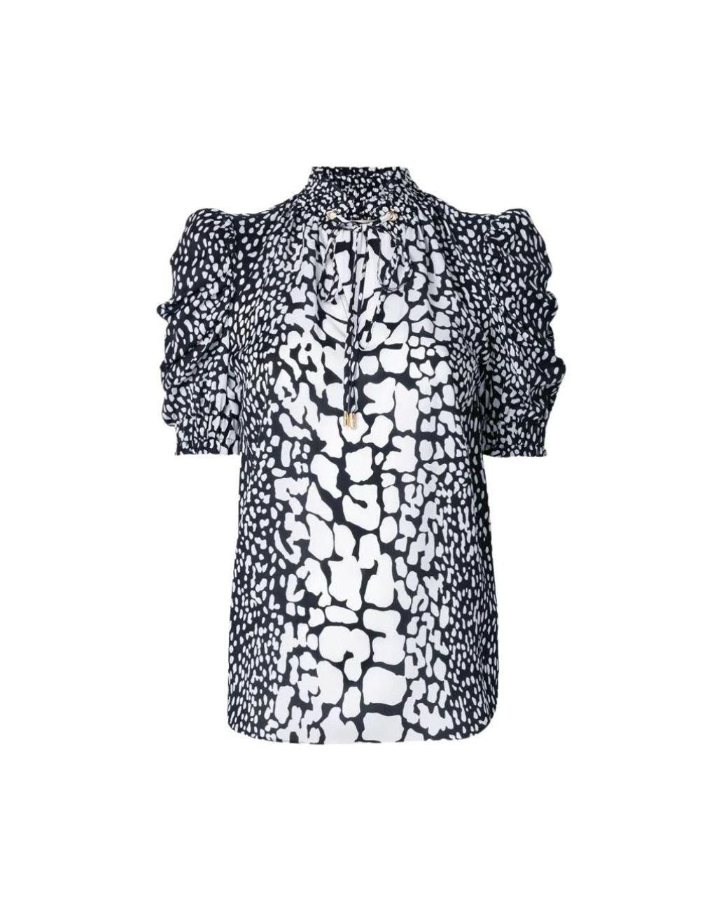 Blouses Michael Kors de color Black
