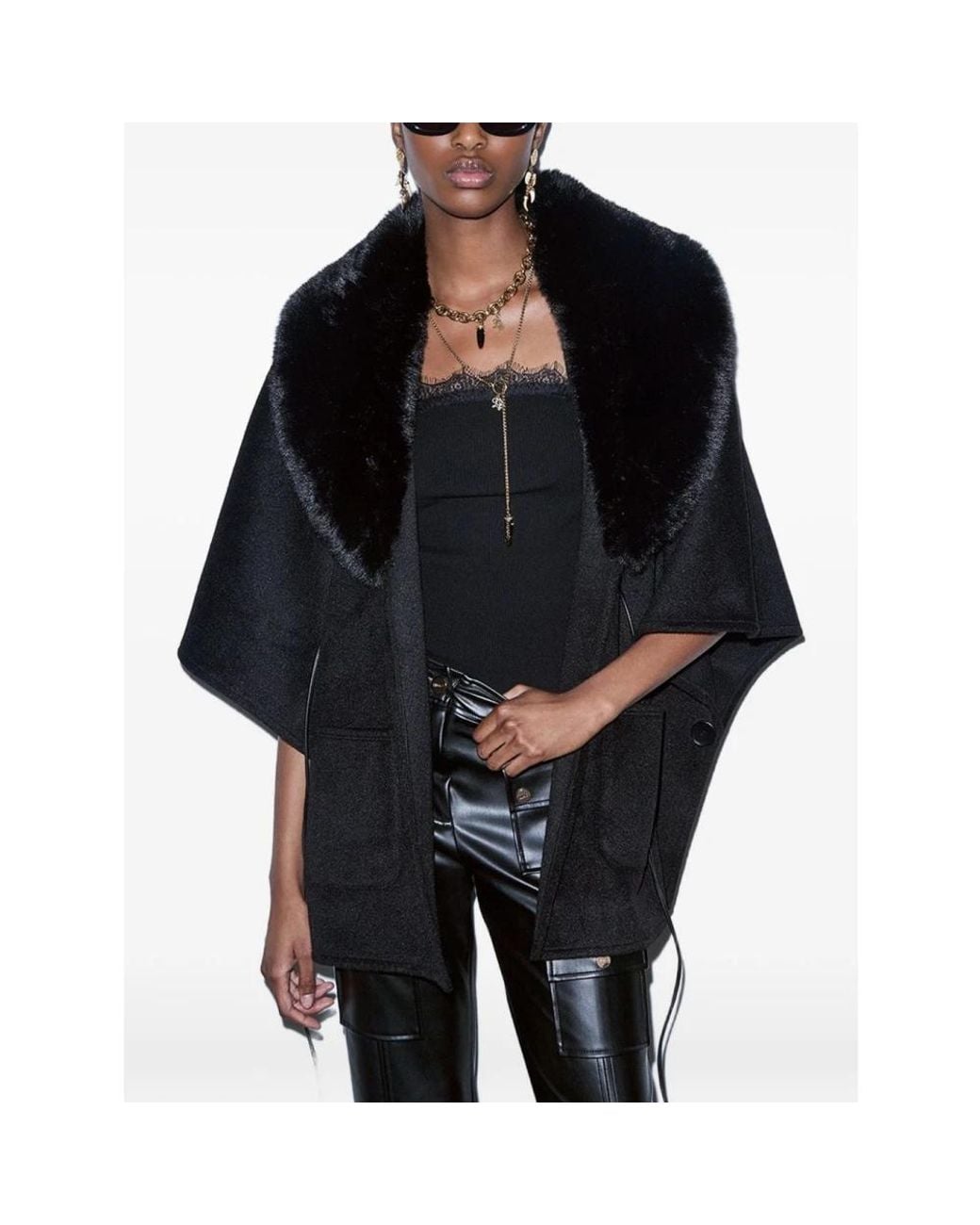 Capes Liu Jo en coloris Black
